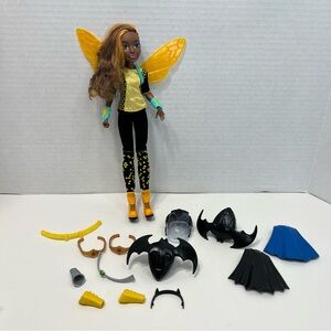 DC Super Hero Girls Bumblebee doll with accessories action figure like Barbie